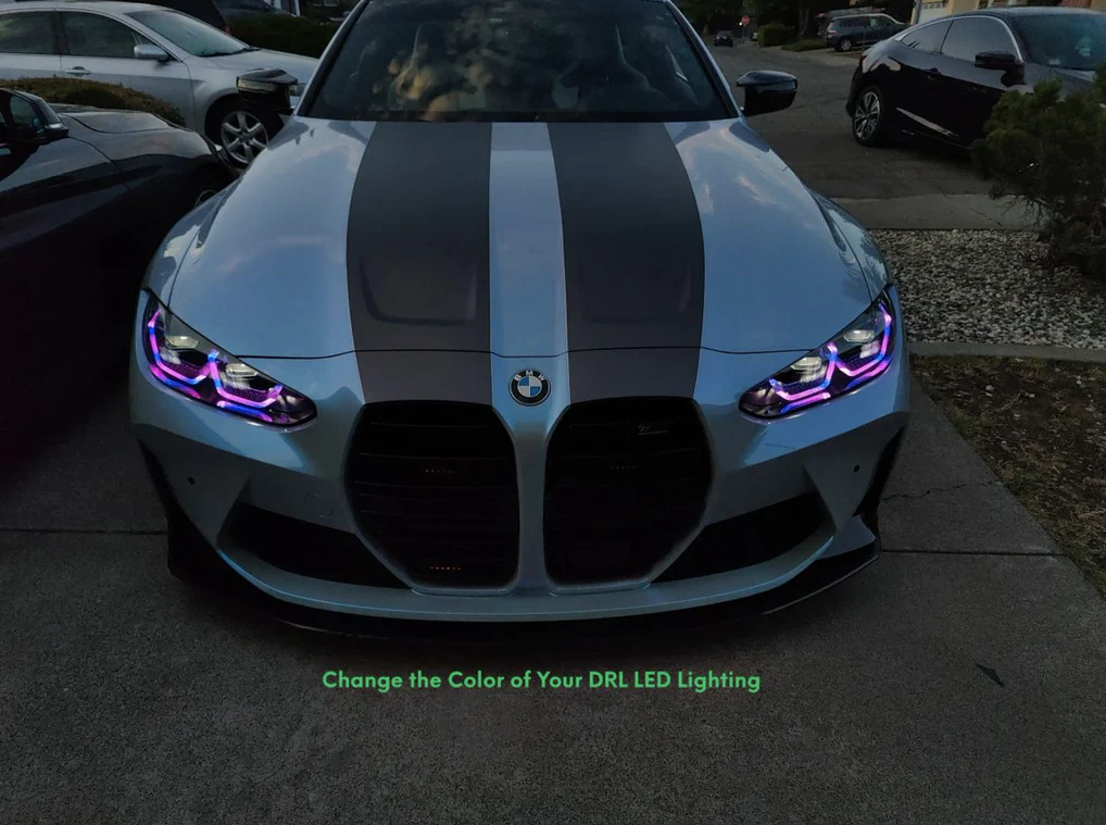 Vinyl Designs 2 G80/G82 BMW M3/M4- LASER LIGHTS DRL LED Color Change- RBGW