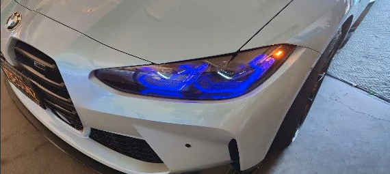 Vinyl Designs 2 G80/G82 BMW M3/M4- LASER LIGHTS DRL LED Color Change- RBGW