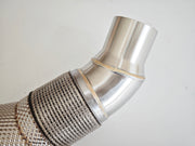 WestRacing B58 5' Downpipe w/ HeatShield | 2016 – 2022 BMW M240i/340i/440i/540i/740i/840i & xDrive