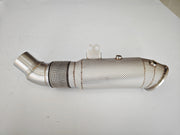 WestRacing B58 5' Downpipe w/ HeatShield | 2016 – 2022 BMW M240i/340i/440i/540i/740i/840i & xDrive