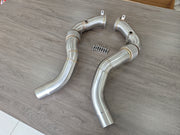 West Racing Downpipes for V8 N63R 2017 – 2021 BMW M550i, 750i, 850i, X5 M50i, X6 M50i & X7 M50i G30 G05 G06 G07 G11 G31