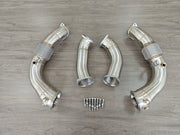 WestRacing Downpipes S63R 2018 – 2023 BMW M5 & M8 F90 F91 F92 F93