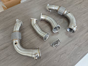 WestRacing Downpipes S63R 2018 – 2023 BMW M5 & M8 F90 F91 F92 F93