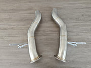 WestRacing Ferrari 458 Test Pipes (Free Flow)