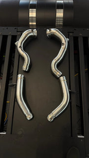 WestRacing C63 W205 Free Flow Downpipes