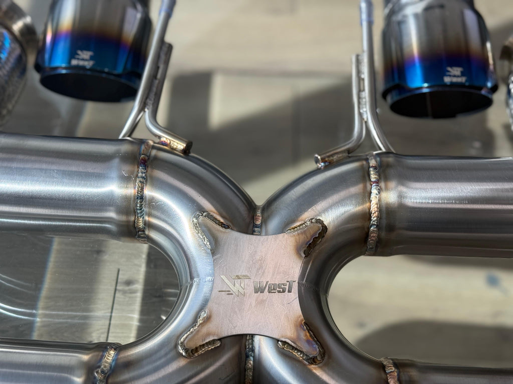 McLaren 720S | West Racing X Pipe Exhaust System – ShopWestRacing