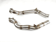WestRacing Maserati Ghibli 14-21 M157 Free Flow Downpipes