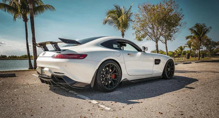 Mercedes AMG GT/GTS/GTC Carbon Fiber Rear Diffuser With Canard ...