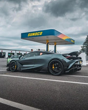 McLaren 720s/750s AP Carbon Fiber Side Skirt Extension