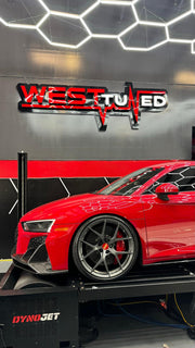 Capristo Style Audi R8 20-23 Carbon Fiber Front Lip (Real Carbon)