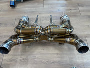 McLaren 720S | West Racing Double X Pipe Titanium Exhaust