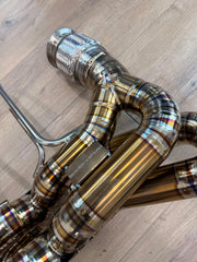 McLaren 720S | West Racing Double X Pipe Titanium Exhaust