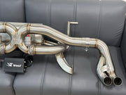 WestRacing Audi R8 17-18 Valved Exhaust System