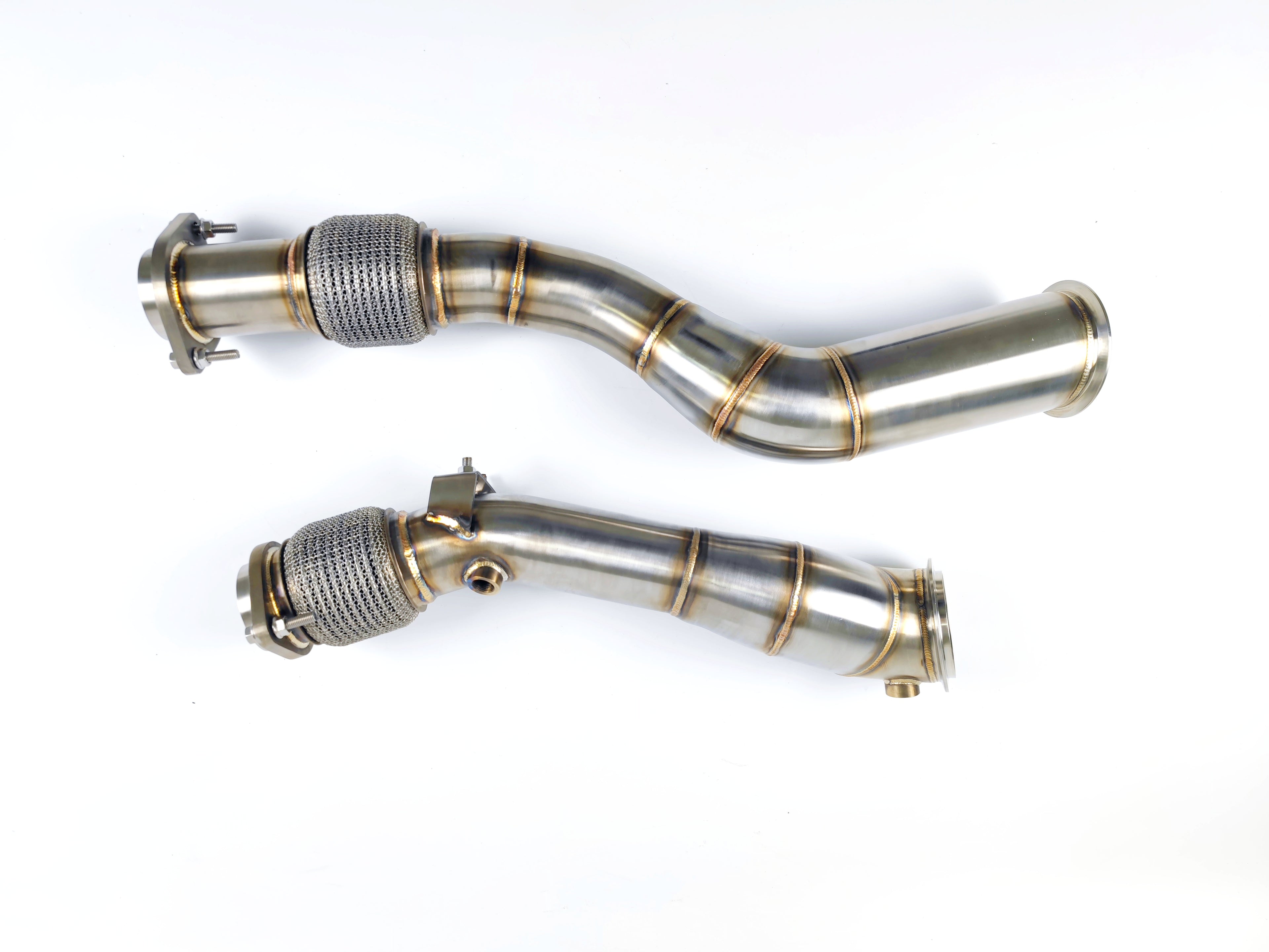 WestRacing S58 Downpipes | 19-25 X3M X4M Free Flow Downpipes