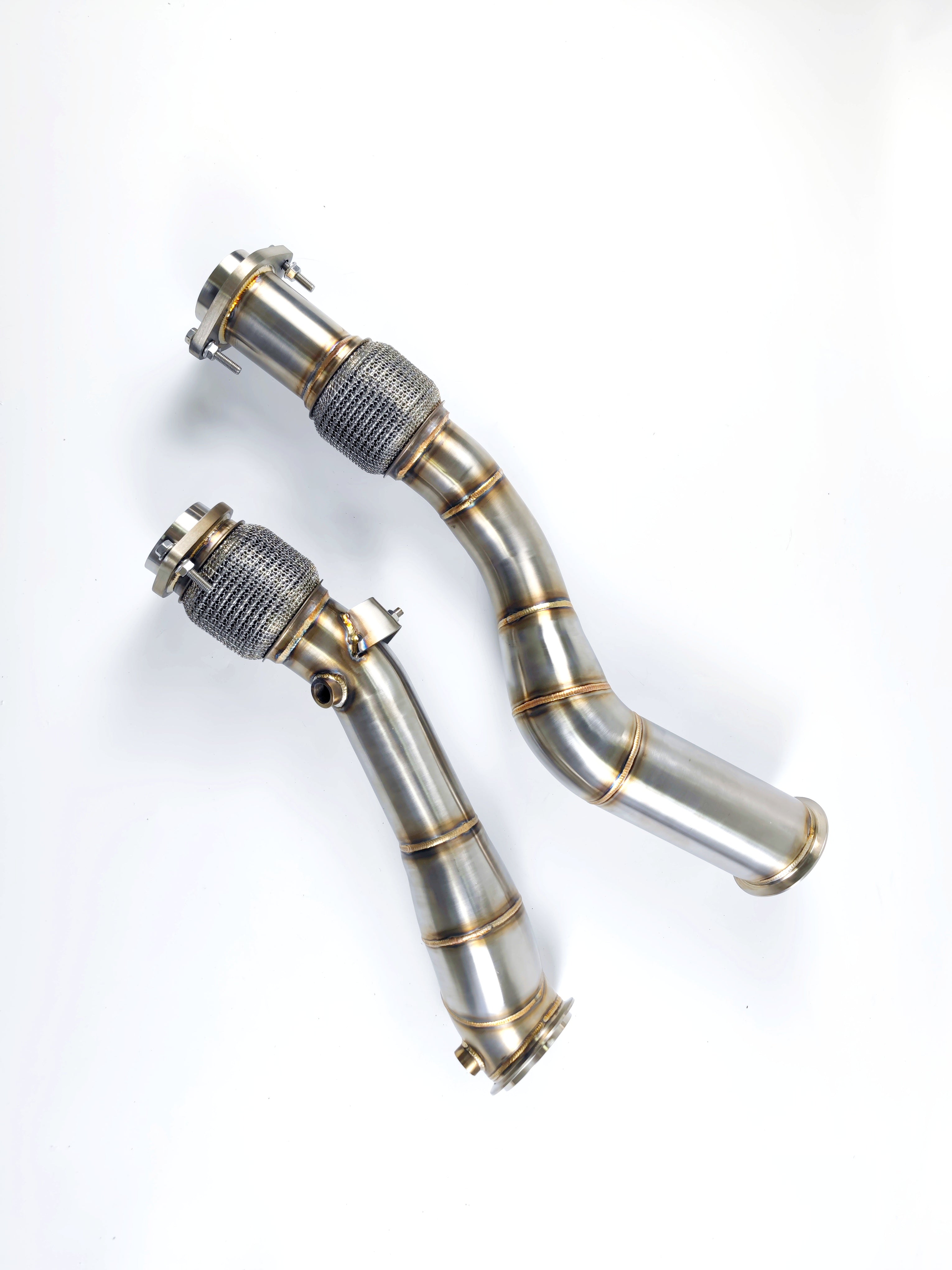 WestRacing S58 Downpipes | 19-25 X3M X4M Free Flow Downpipes