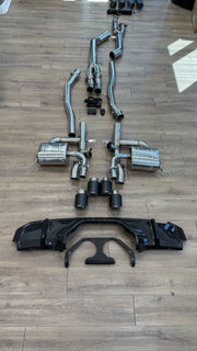 WestRacing BMW G82&G80 M3 M4 Center Exit Valved Exhaust System