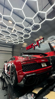 Capristo Style Audi R8 20-23 Rear Diffuser (Real Carbon)