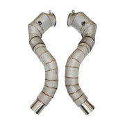 West Racing Downpipes for V8 N63R 2017 – 2021 BMW M550i, 750i, 850i, X5 M50i, X6 M50i & X7 M50i G30 G05 G06 G07 G11 G31