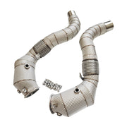 West Racing Downpipes for V8 N63R 2017 – 2021 BMW M550i, 750i, 850i, X5 M50i, X6 M50i & X7 M50i G30 G05 G06 G07 G11 G31