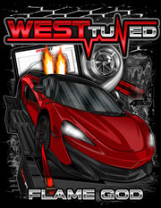 McLaren Flame God Tshirt/Hoodie - West Tuned