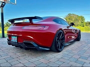 Mercedes AMG GT/GTS Carbon Fiber Side Skirt Extensions