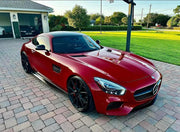 Mercedes AMG GT/GTS Carbon Fiber Side Skirt Extensions