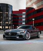 Mercedes AMG GT/GTS Carbon Fiber Side Skirt Extensions