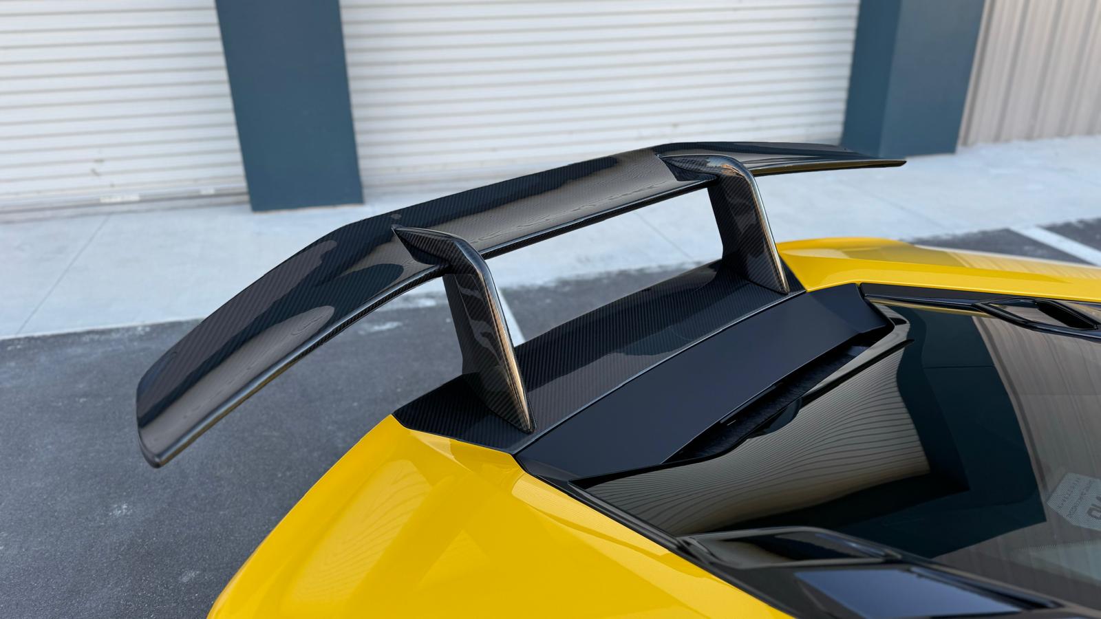 Lamborghini Huracan Performante Style Carbon Fiber Wing (Carbon Base)