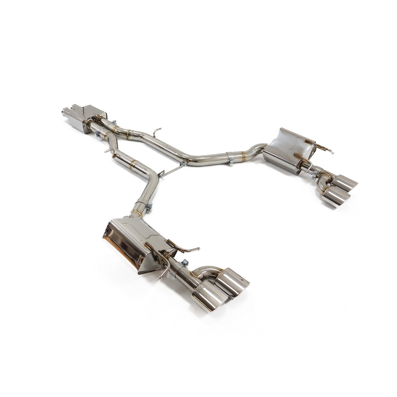 MERCEDES w204 c63 | West Racing Valved Sport Exhaust System