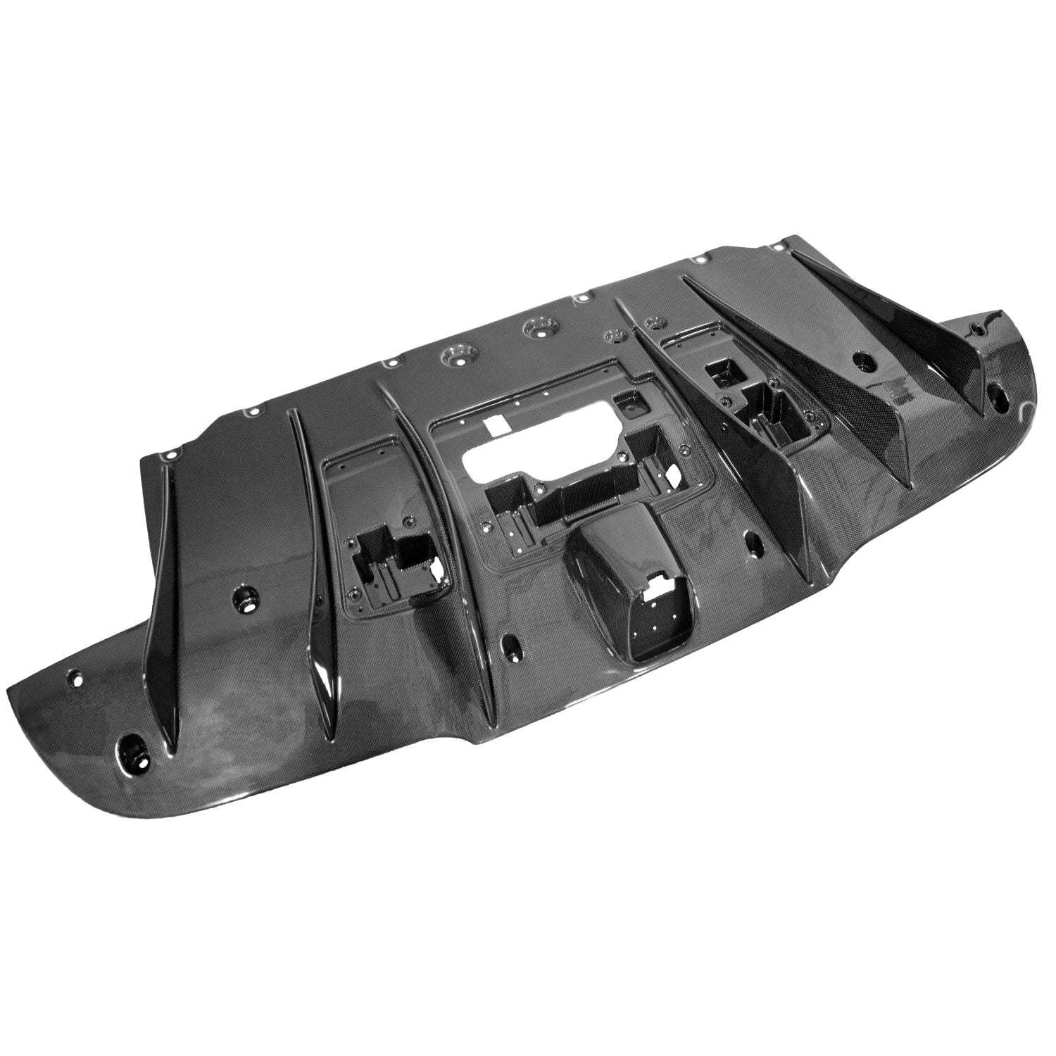 Exotic Car Gear Carbon Rear Diffuser for Ferrari 488 GTB / Spider